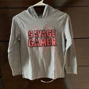 NEW Boys lightweight Hoodie Shirt